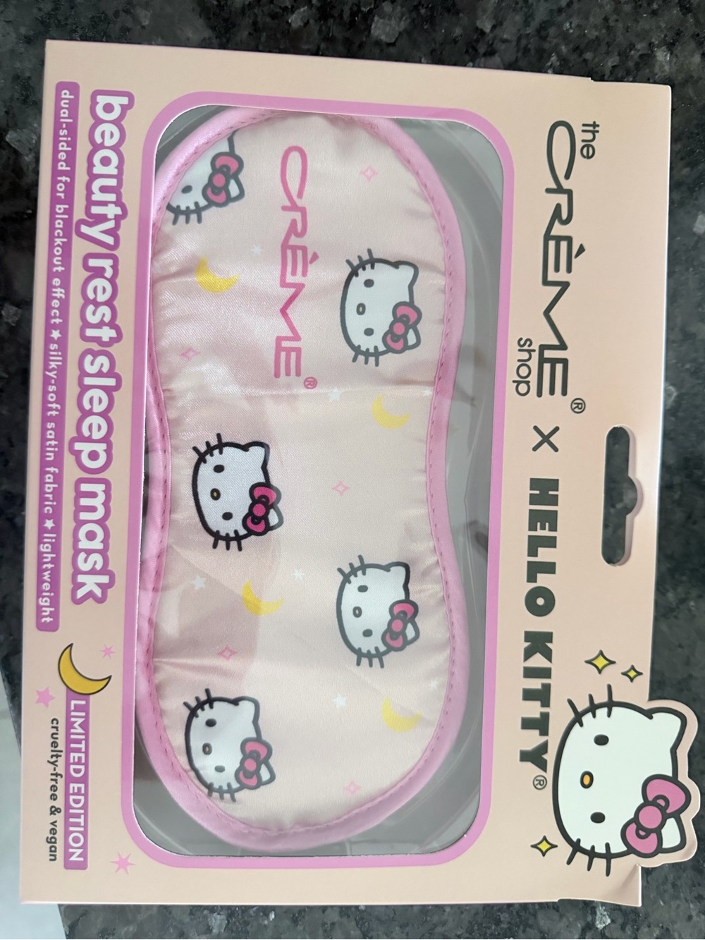 The Crème Shop x Hello Kitty Pink Beauty Rest Sleep Mask